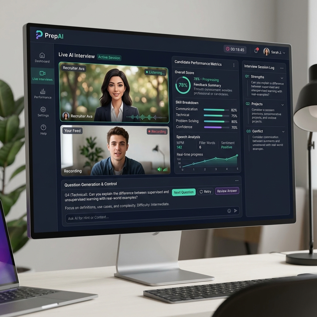 AI Interview Prep SaaS