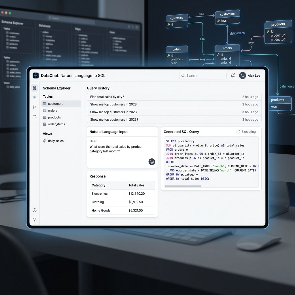 Local Text2SQL Platform