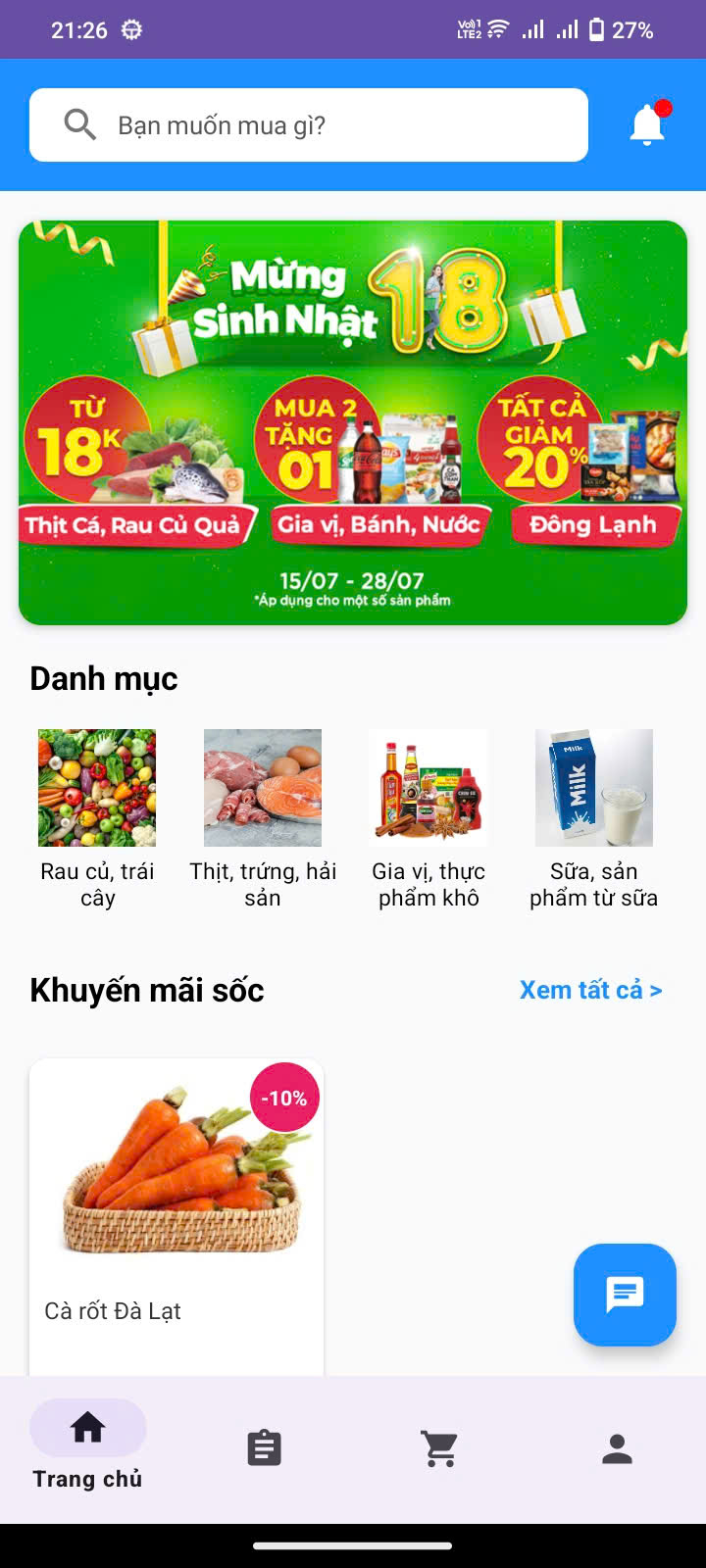 Bach Hoa E-Commerce Platform