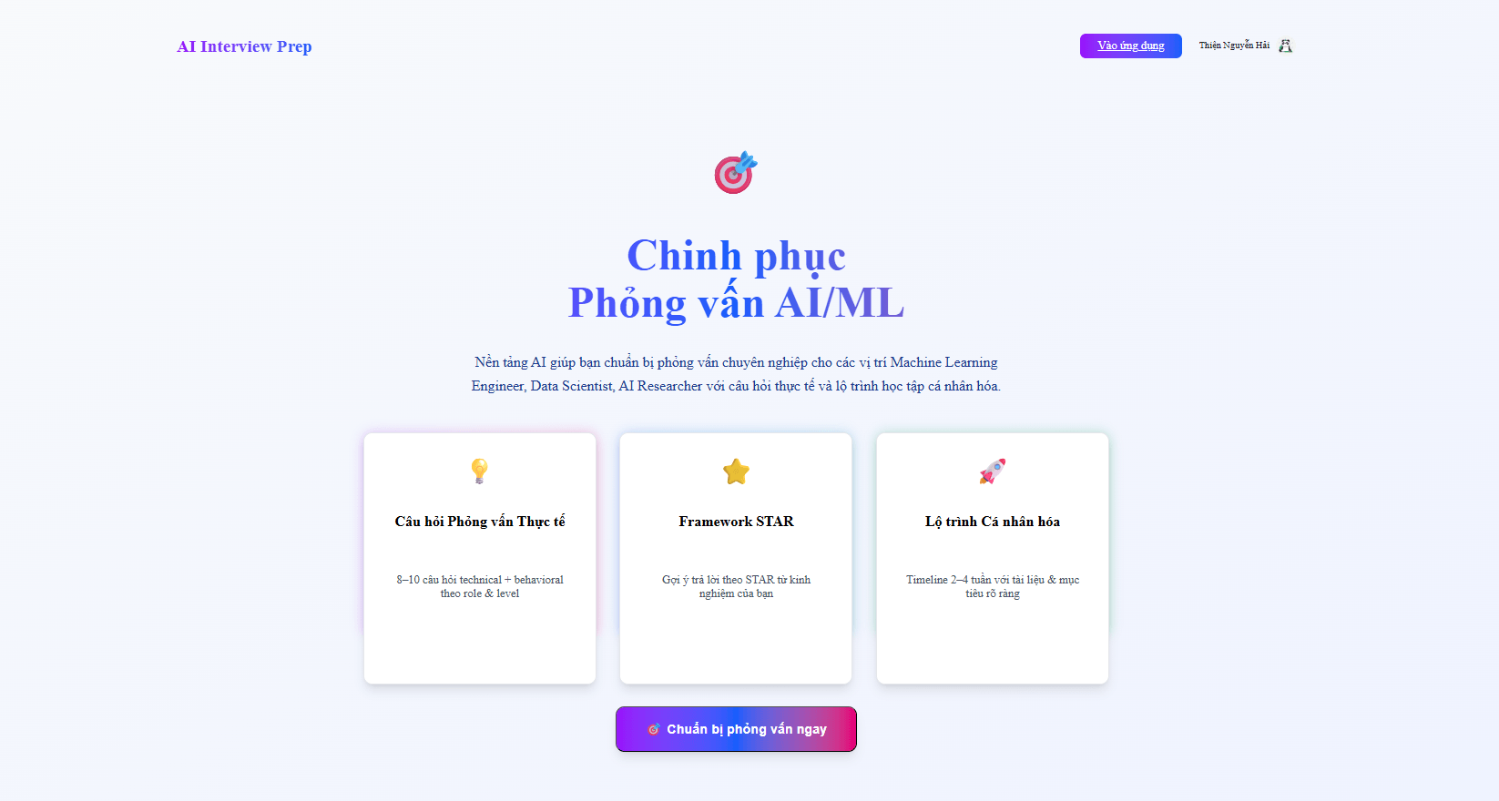 AI Interview Prep SaaS