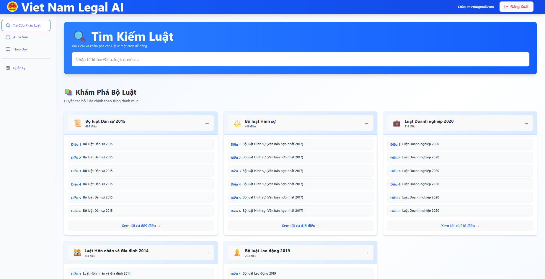 VN Legal Intelligence Platform